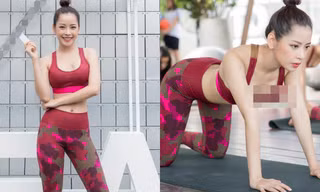 Chi Pu, Minh Tú mặc gợi cảm tập gym, 'đốt mắt' người hâm mộ 