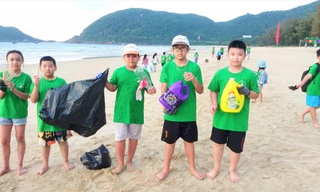 Tiết học xanh ở biển 