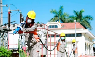 Đến nay, 100% số xã thuộc địa bàn quản lí của EVNNPC được cấp điện, số hộ dân nông thôn được sử dụng điện lưới quốc gia đạt 98,79%