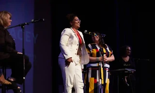 Bà Tracey Mears tại buổi chiếu phim tài liệu No Title for Tracey 