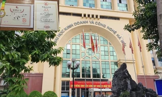 Trường ĐH Kinh doanh và Công nghệ Hà Nội (ảnh to) và Chứng chỉ khóa học trực tuyến thay thế thực tập tại trường (ảnh nhỏ)