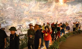 70 năm Chiến thắng Điện Biên Phủ - Bài 12: Về bức tranh panorama tại bảo tàng Điện Biên Phủ