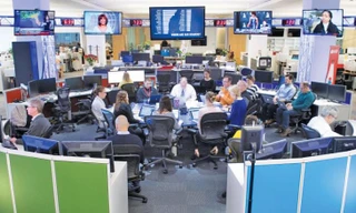 Trong tòa soạn báo USA Today. Ảnh: USA Today