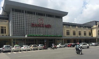 Ga Hà Nội sẽ được di dời để làm ga tàu điện trên cao. Ảnh: Trọng Đảng 