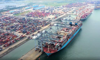 Đội tàu VIMC mang lại lợi nhuận lớn cho doanh nghiệp năm 2021. Ảnh: VIMC 