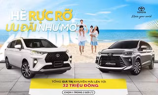 Toyota Vios, Veloz Cross và Avanza Premio ưu đãi hấp dẫn trong tháng 6 
