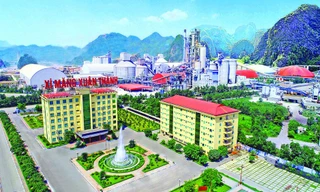 Toàn cảnh Nhà máy Xi măng Xuân Thành Hà Nam 