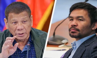 Tổng thống Duterte và Manny Pacquiao