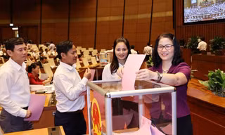 Quốc hội bỏ phiếu miễn nhiệm các bộ trưởng, trưởng ngành ngày 7/4