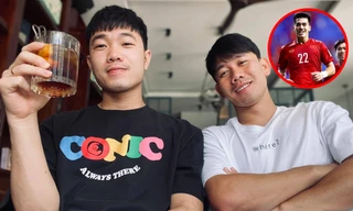 Tiến Linh gây "bão" khi comment "dạo" ảnh chụp Xuân Trường uống cà phê với Minh Vương