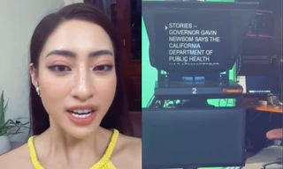 Hoa hậu Lương Thùy Linh bắn tiếng Anh như "bắn rap", chuẩn sinh viên "Harvard Chùa Láng"!