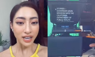 Hoa hậu Lương Thùy Linh bắn tiếng Anh như "bắn rap", chuẩn sinh viên "Harvard Chùa Láng"!