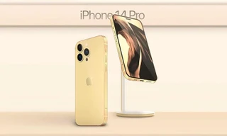 Lộ diện iPhone 14 Pro màu Gold: Cụm camera siêu to, viền mỏng hơn, màn hình được mở rộng