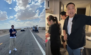 Khoa Pug lái "nhà di động" đi phượt trên đất Mỹ, người đồng hành thu hút sự chú ý