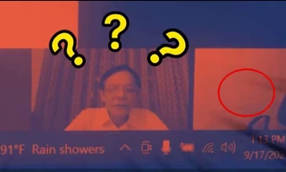 Đang học online, nam sinh bỗng "biến mất" trong làn khói trắng khiến thầy giáo ngơ ngác