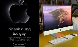 Apple xác nhận sự kiện với tên gọi "Nhanh dựng tóc gáy" vào ngày 31/10 tới