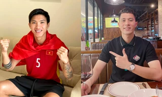 Sinh viên ĐH Kinh tế - ĐH Quốc gia Hà Nội rần rần chào đón "bạn học" Văn Hậu và Đình Trọng