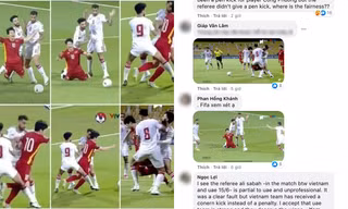 Netizen Việt "tấn công" fanpage FIFA World Cup, yêu cầu xem xét lại cú ngã của Công Phượng