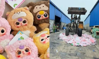 Quảng Ninh: Tiêu hủy lô hàng đồ chơi gần 2.000 Baby Three chứa chất độc hại