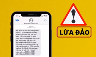 Rộ tin nhắn lừa đảo mời chào việc làm có thu nhập lên tới hàng chục triệu đồng: Làm thế nào để chặn?