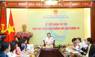 Tiếp nhận tài trợ hơn 11 tỷ đồng cho trẻ em bị ảnh hưởng bởi đại dịch COVID-19