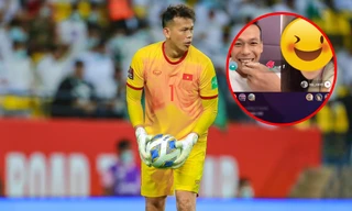 Thủ môn Tấn Trường phản hồi về việc "livestream đến khuya ngay sau trận thua ĐT Saudi Arabia"