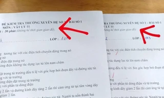 Teen hí hửng vì nghĩ bài kiểm tra chung 1 đề, hóa ra giáo viên có cách đánh dấu cực "đỉnh"