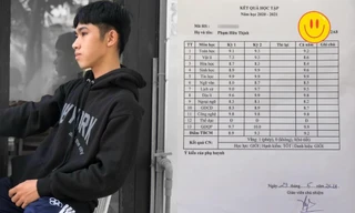 Bảng điểm tổng kết 9.2 đẹp như mơ của nam sinh Bến Tre: Netizen ùa vào "xin vía" may mắn