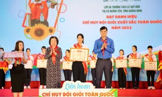 Tuyên dương 207 Chỉ huy Đội giỏi toàn quốc 2023: Cánh chim đầu đàn - chủ nhân đất nước