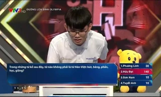 Loạt câu hỏi Đường Lên Đỉnh Olympia cứ tưởng dễ có điểm nhưng lại khiến thí sinh lúng túng
