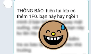 Giáo viên thông báo lớp học có thêm F0, hóa ra lại chính là nhân vật "đặc biệt" này