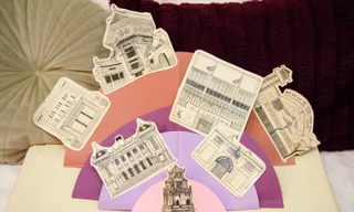 Teen THPT Trần Phú - Hoàn Kiếm sáng tạo sách mô hình 3D Một vòng Hoàn Kiếm