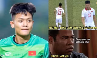 Tình huống hy hữu trận U23 Việt Nam vs U23 Timor Leste: Thủ môn vào đá vị trí... tiền đạo