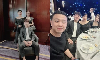 Xuất hiện ở đám cưới Hà Đức Chinh, bà xã Công Phượng chiếm spotlight trong hội WAGs