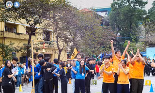 Ngày hội Học sinh - Sinh viên tại NEU: Tuổi trẻ bừng cháy, khát vọng vươn cao