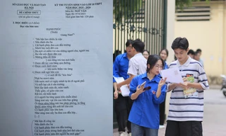 Đề thi môn Văn vào lớp 10 tại Hà Nội: Câu nghị luận bàn về "niềm vui tuổi học trò"