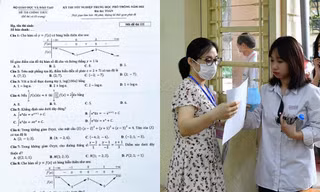 Kỳ thi tốt nghiệp THPT Quốc gia 2022: Đề thi và đáp án tham khảo môn Toán tất cả các mã đề