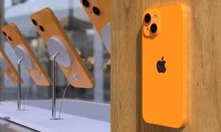 iPhone 13 xuất hiện phiên bản màu cam cực cuốn hút: Vẫn là thiết kế cạnh phẳng, camera lớn