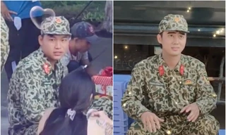 Mũi trưởng Long xuất hiện cùng Đạt G, nhan sắc cứ gọi là "kẻ tám lạng, người nửa cân"