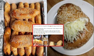 Món bánh mì dừa đang là "hot trend" bị dân mạng chê tơi bời, chất lượng khác xa quảng cáo?