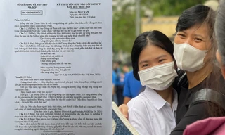 Đề thi môn Văn vào lớp 10 tại Hà Nội: Nghị luận văn học là tác phẩm "Đồng chí"