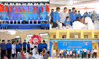 Nhiều địa phương tổ chức ra quân Chiến dịch Thanh niên tình nguyện Hè 2024
