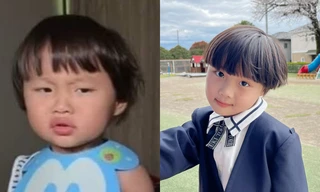 Bé Sa nhà Quỳnh Trần JP đã tốt nghiệp mẫu giáo, ngoại hình thay đổi hết sức dễ thương