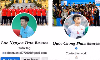 Nhiều cầu thủ bóng đá bị hacker tấn công, đổi tên Facebook, trong đó có Nhâm Mạnh Dũng