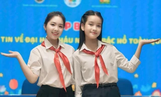 Trước thềm Đại hội Cháu ngoan Bác Hồ, gặp gỡ 2 đại biểu "đa-zi-năng" giỏi việc học, tốt việc Đội