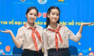 Trước thềm Đại hội Cháu ngoan Bác Hồ, gặp gỡ 2 đại biểu "đa-zi-năng" giỏi việc học, tốt việc Đội
