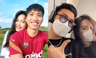 Sau khi công khai mối quan hệ, Đoàn Văn Hậu và Doãn Hải My liên tục khoe ảnh tình cảm