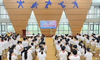 Hà Nội: Các bạn học sinh THCS Lê Quý Đôn (Long Biên) bày tỏ tâm tư qua "Điều em muốn nói"