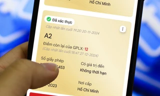 Cảnh báo hình thức lừa đảo mới: Cài đặt 12 điểm giấy phép lái xe trên dịch vụ công