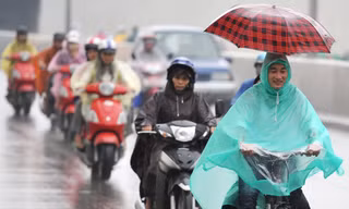 Sau chuỗi ngày nắng hanh, miền Bắc sắp đón không khí lạnh gây mưa dông diện rộng